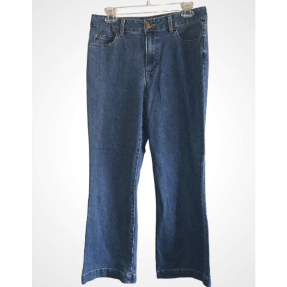 Rachel Zoe High Waist Medium Washed Blue Straight Leg Jeans Size 10